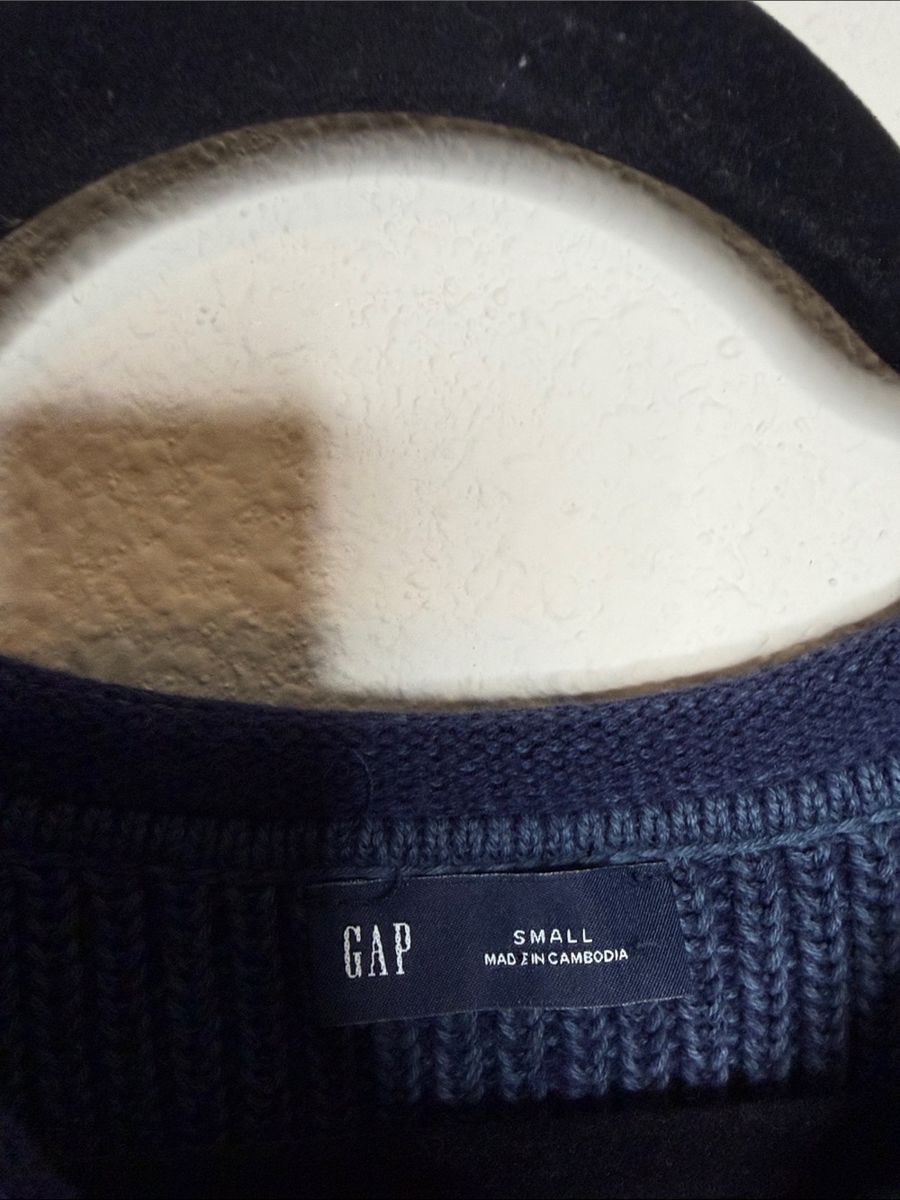GAP | 100% Cotton Oversized Crop Americana Sweater Size Small - Picture 4 of 6